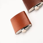 Lataa kuva Galleria-katseluun, Leather Hip Flask
